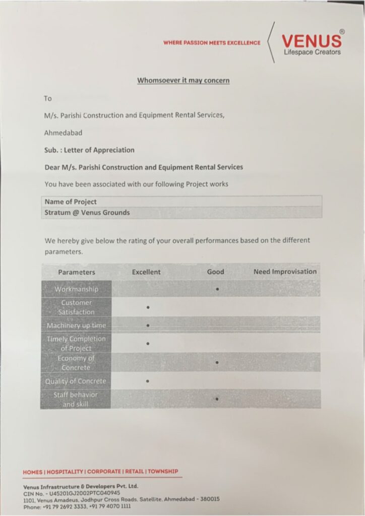 Venus Stratum Testimonial