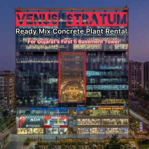 Ready Mix Concrete Plant Rental for Venus Stratum.
