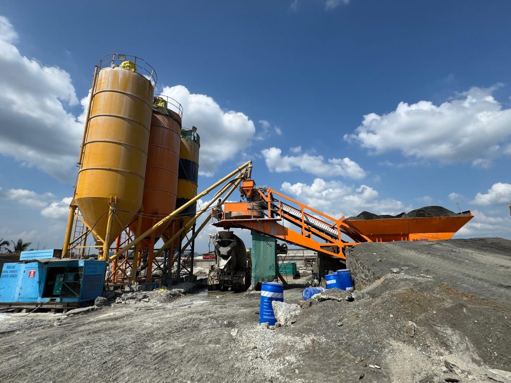 RMC Plant Rental for Road and Bridge Construction
