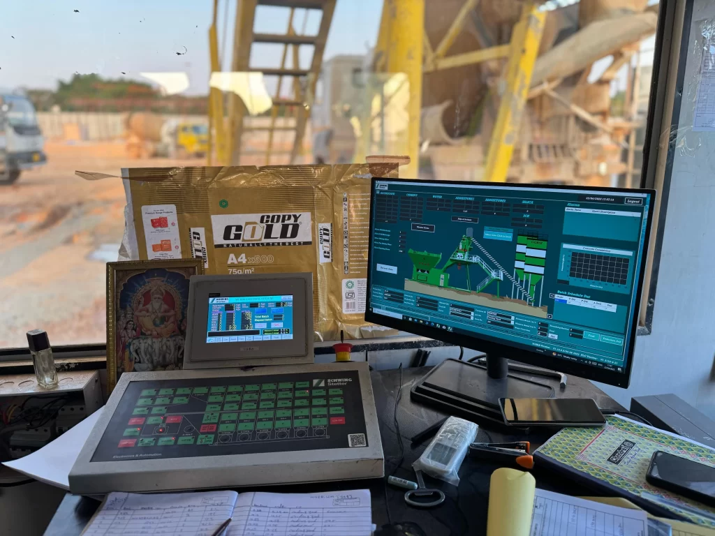 RMC plant in airport project
