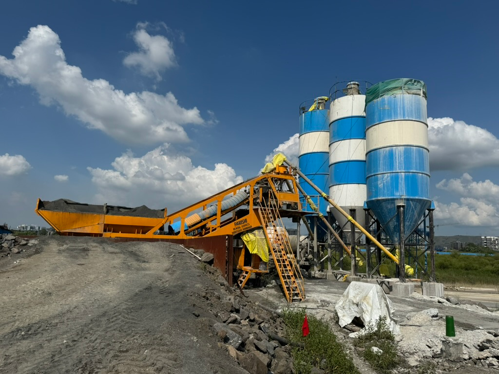 ready mix concrete plant setup improving site productivity