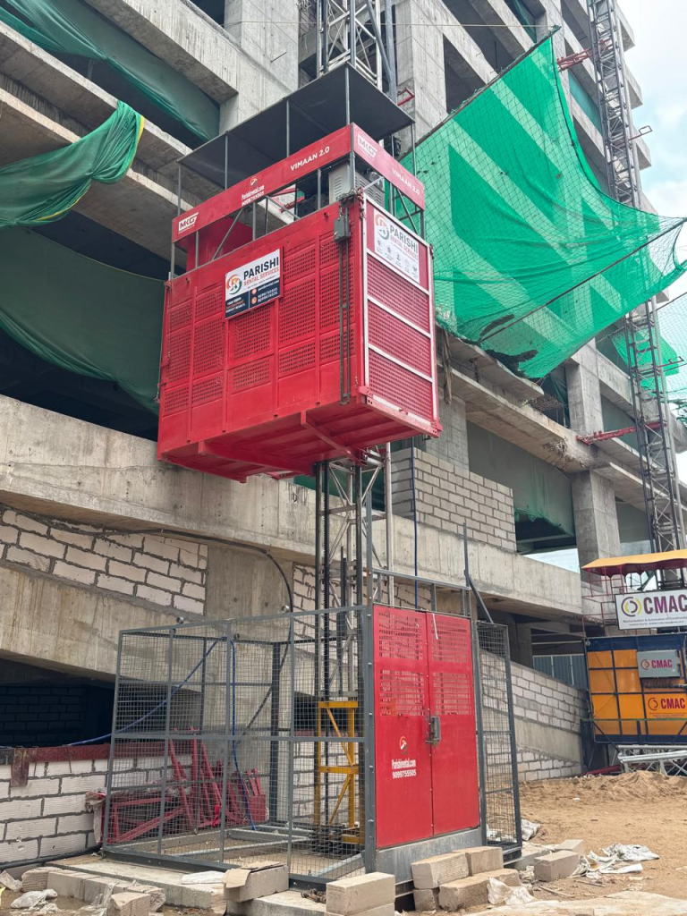 MKG Construction Hoist on rent